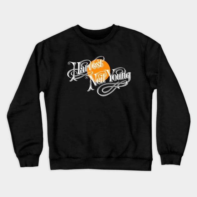 90s Neil Young Harvest Crewneck Sweatshirt by Morrow DIvision